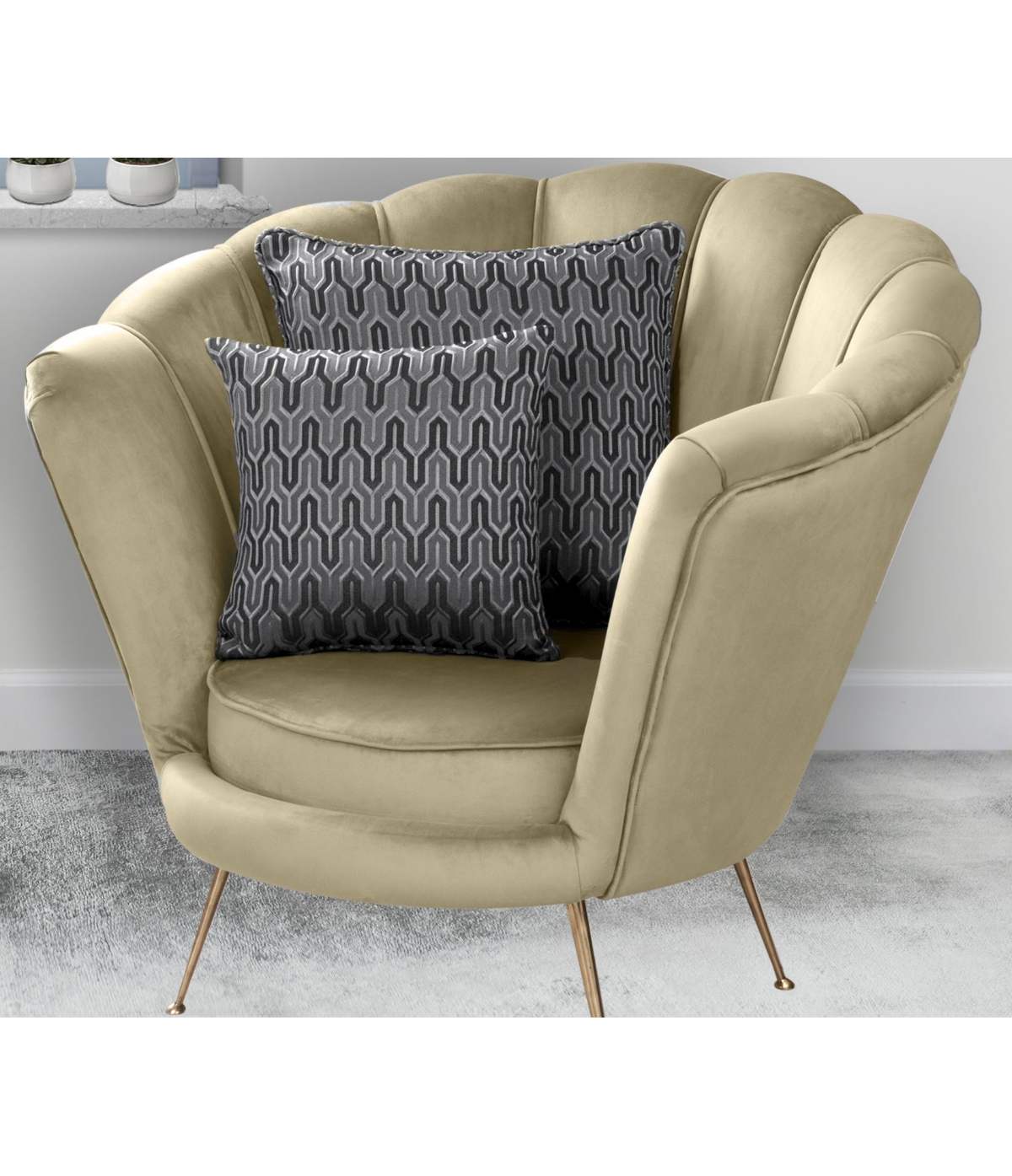 COPPIA CUSCINI TESSUTO STIGMA