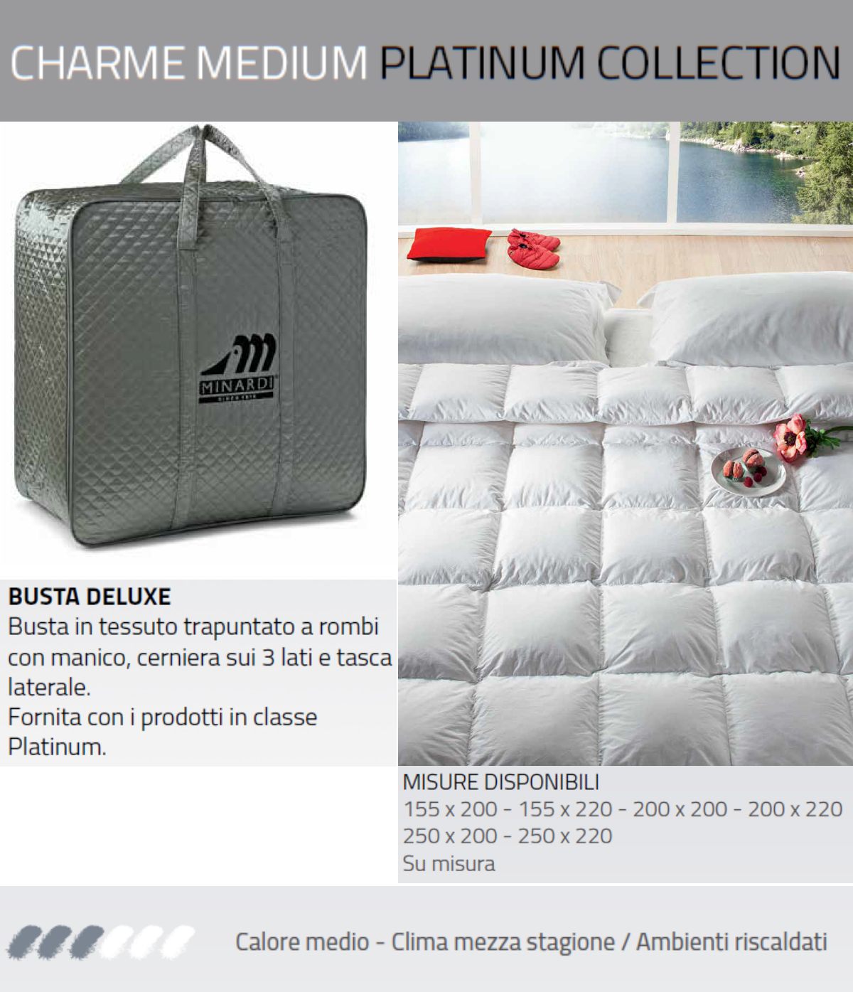 Platinum CHARME MEDIUM Down Jacket