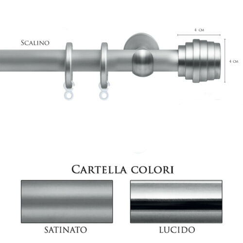 BASTONE A STRAPPO IN ACCIAIO