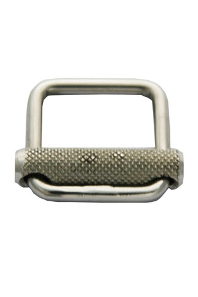 FIBBIA AUTOBLOCCANTE IN ACCIAIO