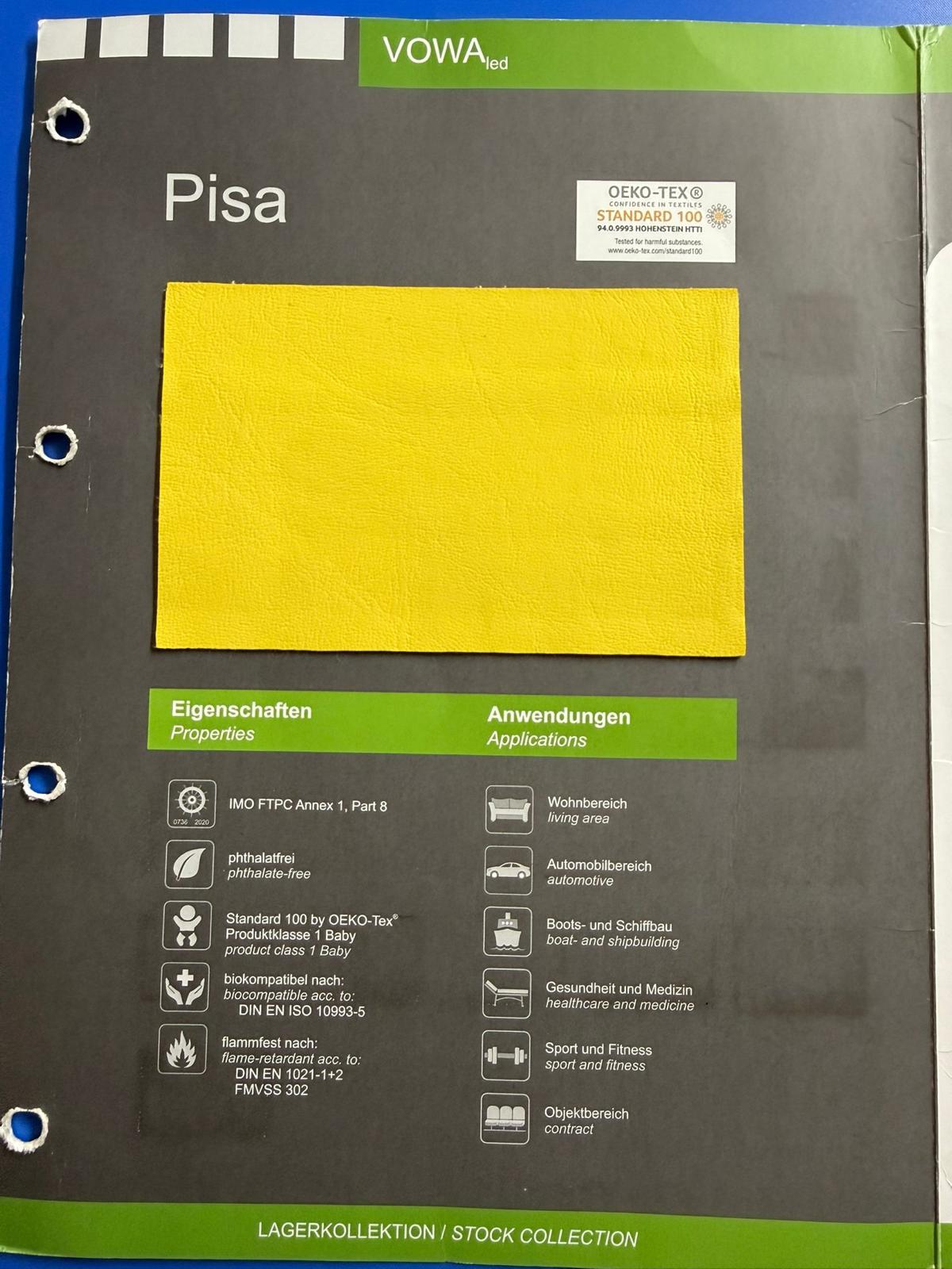 Catalogo Skai per Arredamento, Settore Navale, Sanitario e Contract