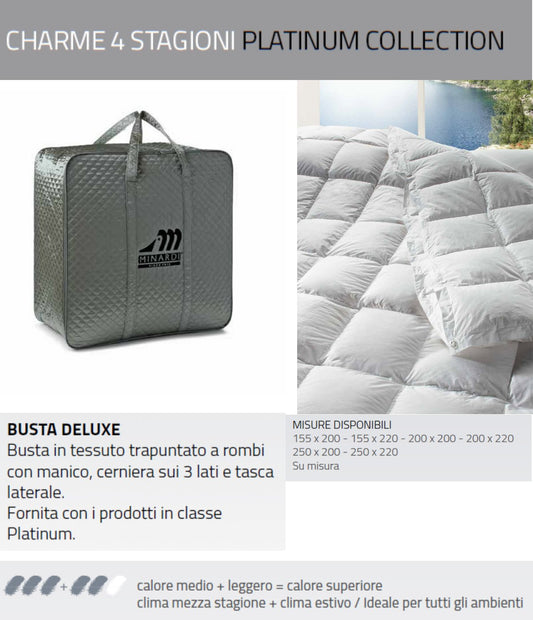 Piumino Platinum CHARME 4 STAGIONI