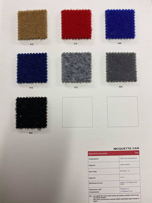 MOQUETTE CAR