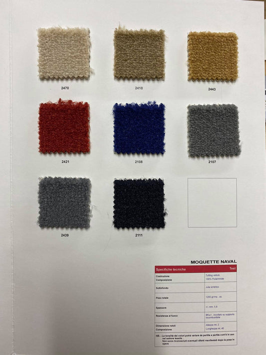 MOQUETTE NAVAL